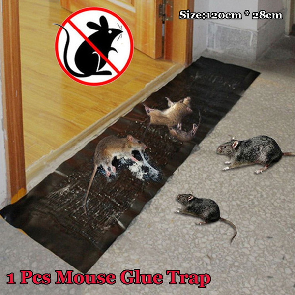120cm X 28cm Mouse Glue Trap Non-toxic Mouse Sticky Board Mice