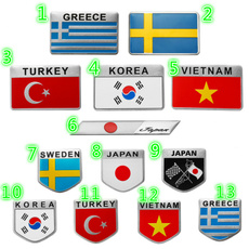 korea, nationalflag, Aluminum, Cars