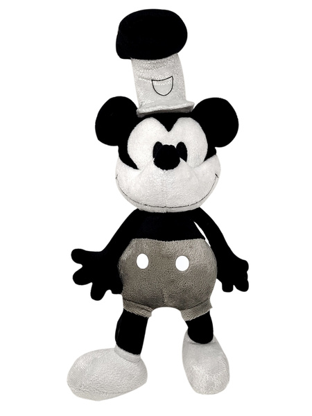 Black and white mickey 2025 plush