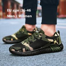 Sneakers, Plus Size, unisexsportsshoe, Army