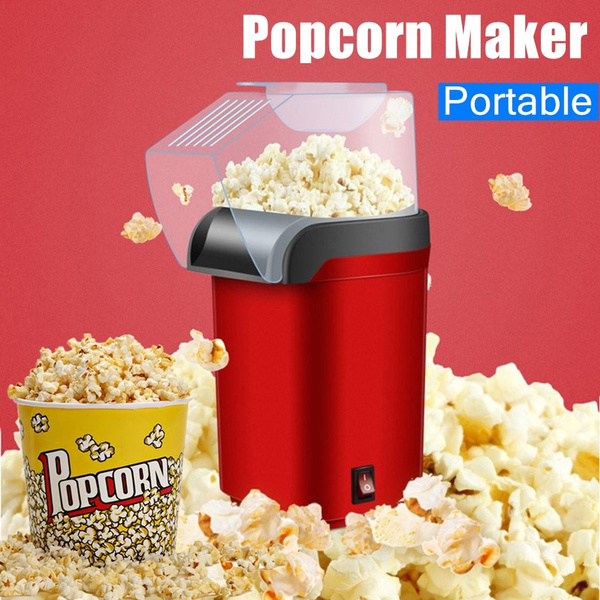Popcorn Machine Hot Air Popcorn Maker Oil Wide-Caliber Popcorn