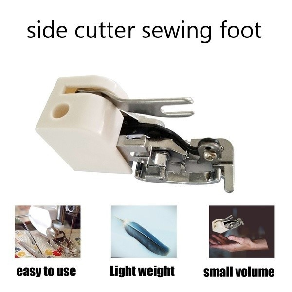 Durable Metal Side Cutter Overlock Presser Foot Feet For Domestic Low Shanks Sewing Machine Wish
