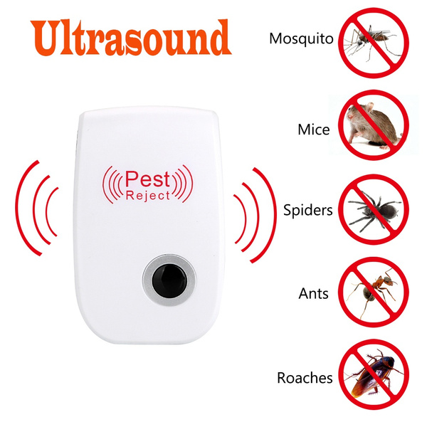 6PCS Ultrasonic Electronic Pest Repeller Mouse Cockroach Reject Insect Killer UK 