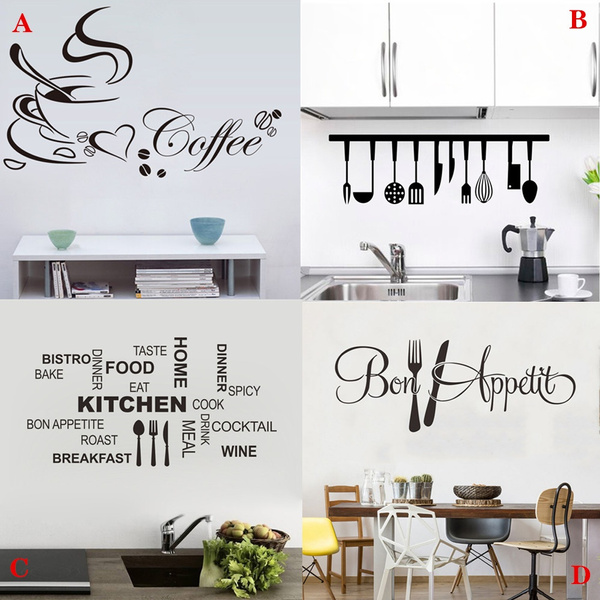 Wall stickers for dining room discount