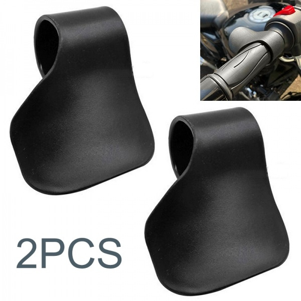 2pcs Motorcycle Cruise Control Grips Throttle Assist Thumb Wrist 