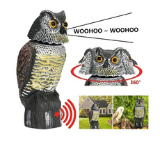 Owl, owldecoy, Outdoor, 360rotate