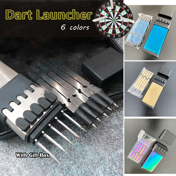 New Upgrade Dart Gun Launcher Darts and Dart Gun Set Hunting Shooting