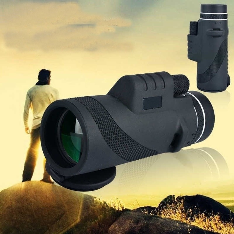 40x60 HD Portable Monocular Telescope High Powered Waterproof Night Vision Hiking Travel Zoom Telescope