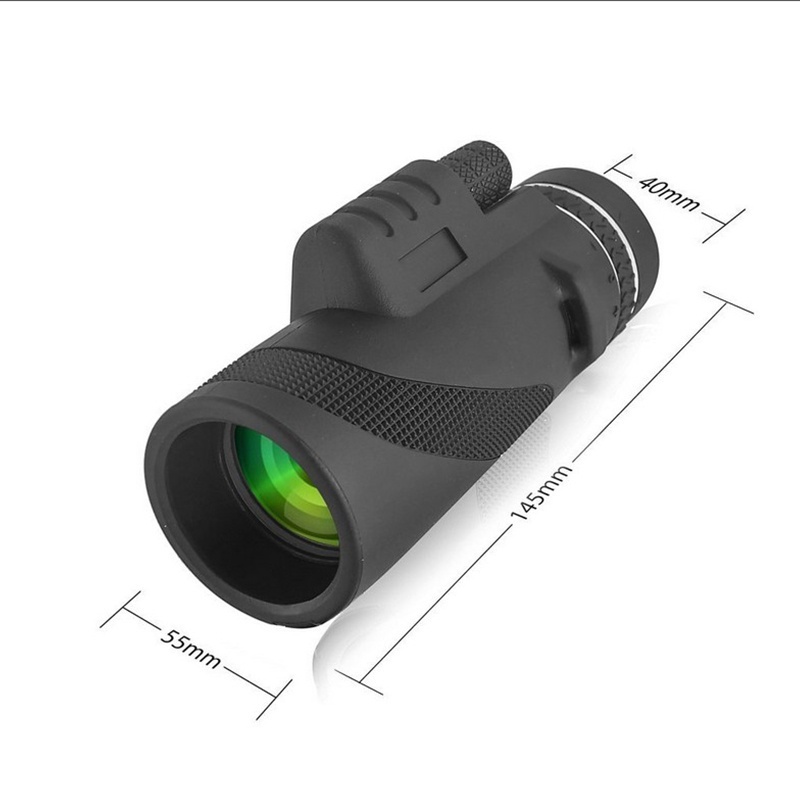 40x60 HD Portable Monocular Telescope High Powered Waterproof Night Vision Hiking Travel Zoom Telescope