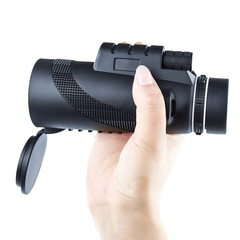 40x60 HD Portable Monocular Telescope High Powered Waterproof Night Vision Hiking Travel Zoom Telescope