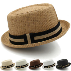 strawporkpiehat, Beach hat, unisex, sailorhat