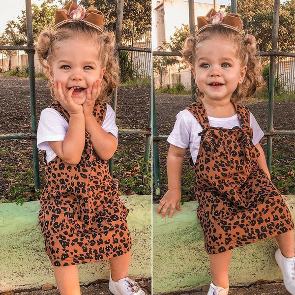 Leopard baby girl on sale clothes