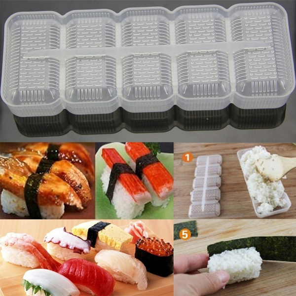 5 Rolls Sushi Maker Sushi Mold Japan Nigiri Sushi Mold Rice Ball