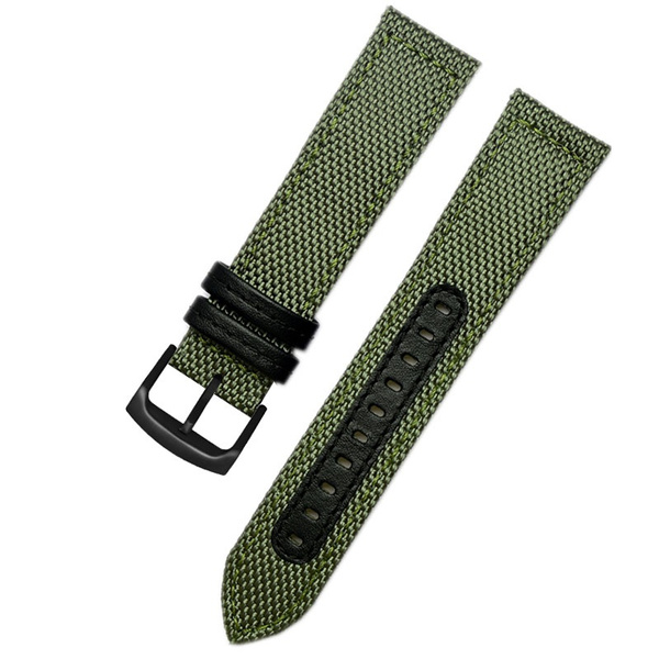 Outdoor sports nylon watchband for SRPC31J1 SSC295J1 men's watch canvas  strap 20mm 21mm 22mm black armygreen wristband | Wish