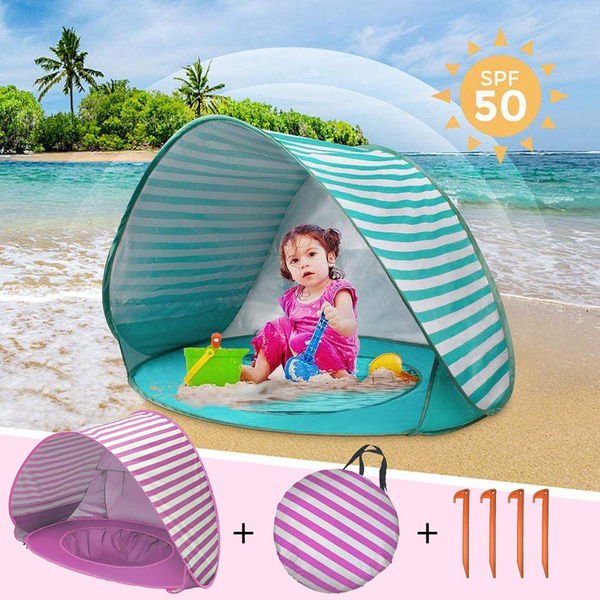 SUNBA Youth Beach Baby Pool Tent UV Protection Sun Shelters Blue BBT 01 for sale online