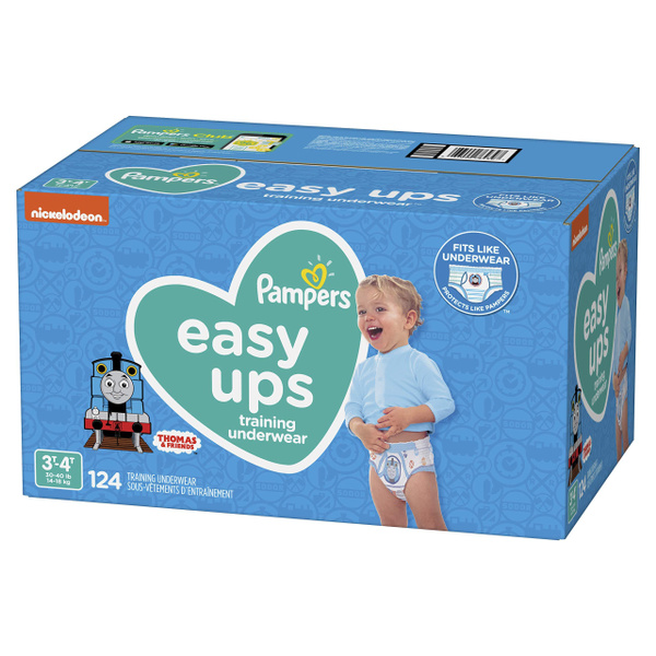 Pampers Easy Ups Thomas & Friends Training Underwear Boys Size 3T–4T