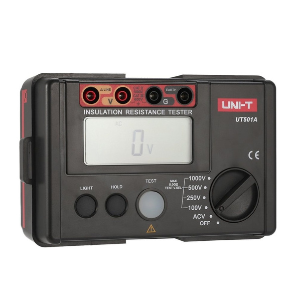 UNI-T UT501A 1000V Insulation Resistance Meter Ground Tester Megohmmeter Voltmet