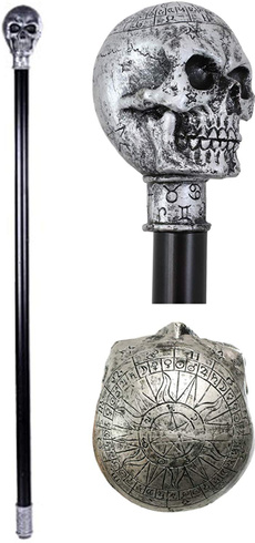 Celtic, skull, namecane, Goth