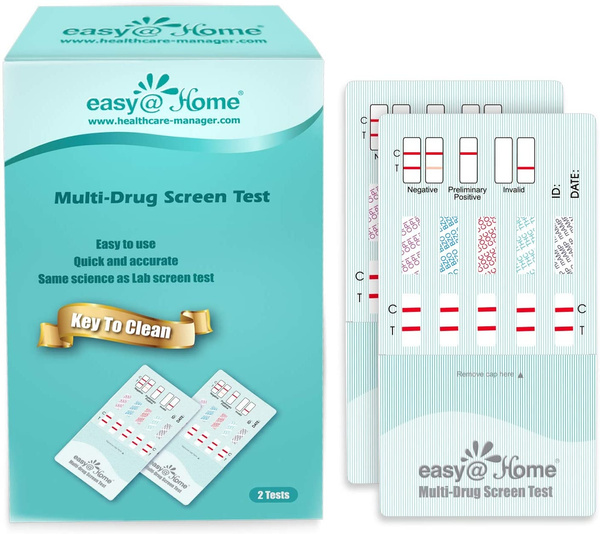 EasyHome Highly Sensitive 12 Panel Instant Drug Test Kits US Stock