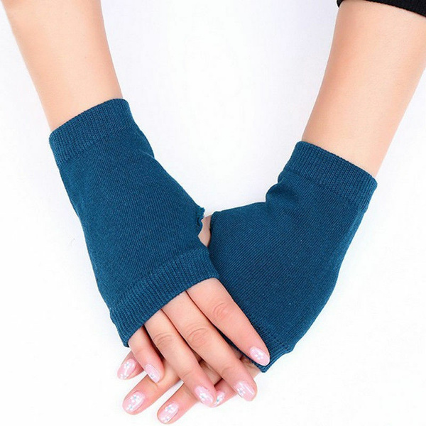 Womens Long Arm Warmer Fingerless Sleeves Stretchy Protection Gloves Mittens Womens Long Arm Warmer Fingerless Sleeves Stretchy Protection Gloves Mittens