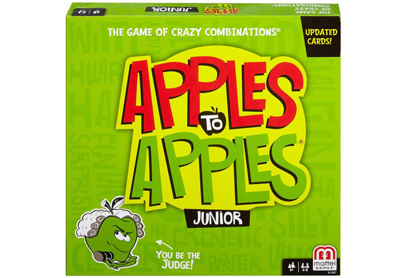 Mattel Games Apples to Apples Junior The Game of Crazy Comparisons Packaging May Vary 