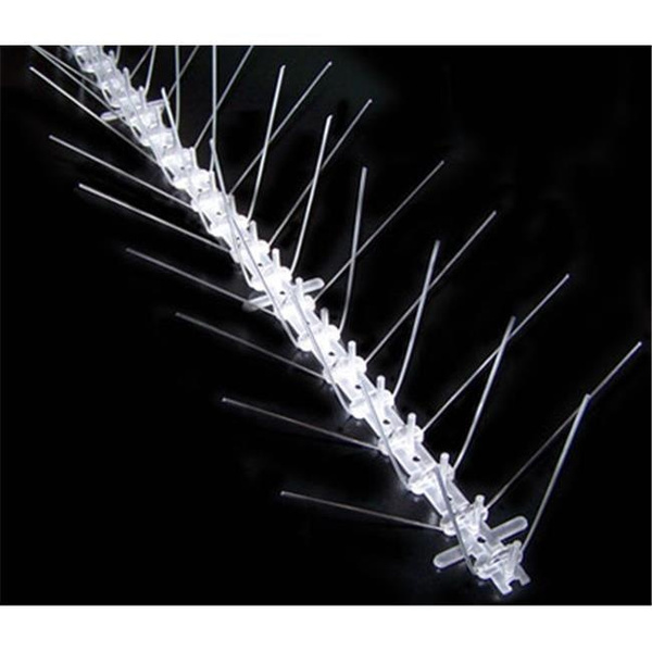 Bird-X Stainless Steel Bird Spikes, Wide, 100 ft