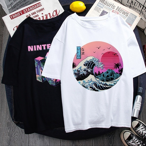 Japanese Y2K Streetwear T-shirt Designs Graphic by Universtock