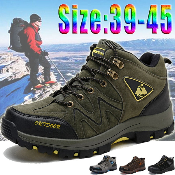 Men Hiking Shoes Outdoor Sports Sneakers Climbing Boots Zapatos de Senderismo Men s Trekking Mountaineering Shoes Plus Size 39 45