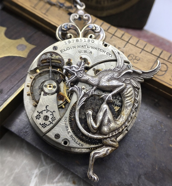 steampunk amulet