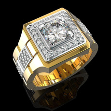 Sterling, Fashion, wedding ring, gold