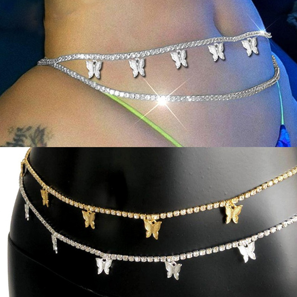 cute body chain