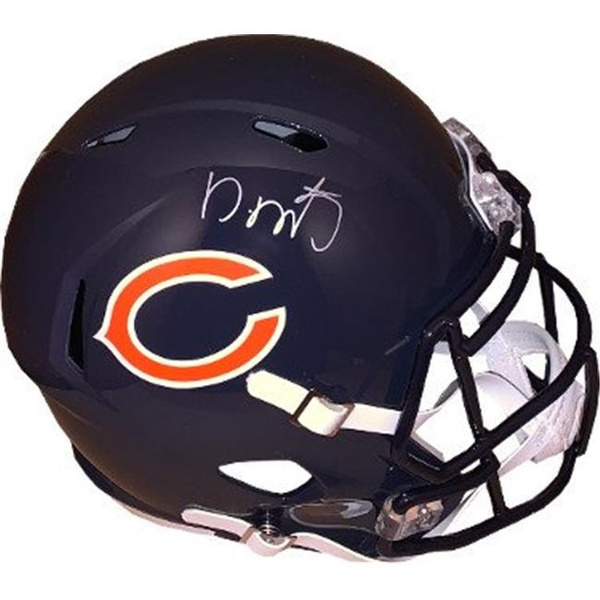 Chicago Bears Embossed Metal Helmet Sign, 8 x 8 – THE 4TH QUARTER