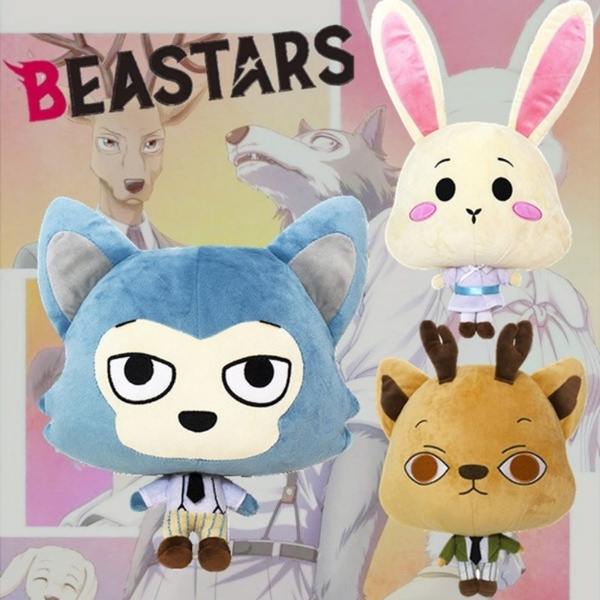 2019 Anime Beastars Legoshi Haru Louis Animal Dolls Soft Stuffed Plush Toys Gift