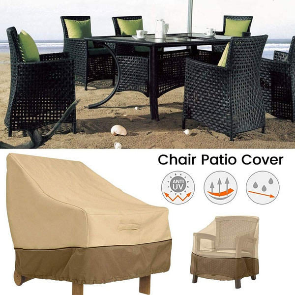 1pcs Outdoor High Back Patio Chair Cover Waterproof 210d Oxford Fabric Garden Rocking Seat Rattan Armchair Furniture Lounge Protector Wish 1pcs Outdoor High Back Patio Chair, How To Protect Outdoor Furniture Fabric