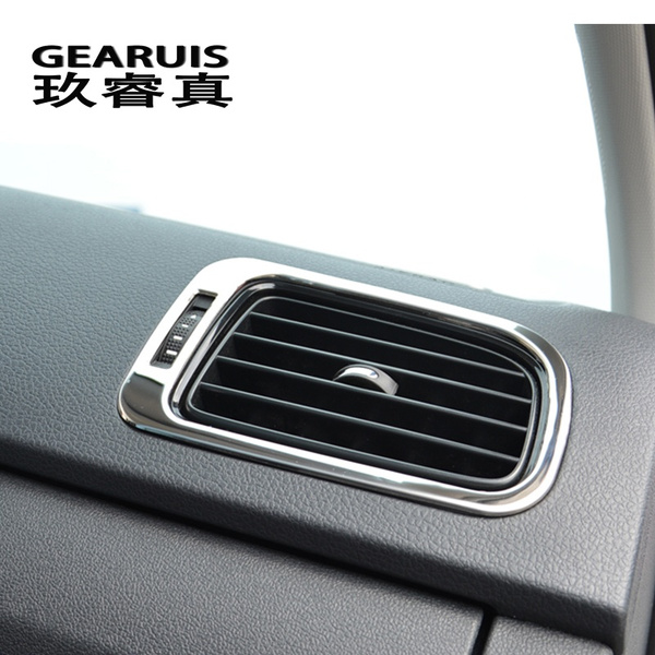 Car styling Volkswagen POLO Trim Interior Air conditioning Outlet Decoration Sticker Auto Accessories | Wish