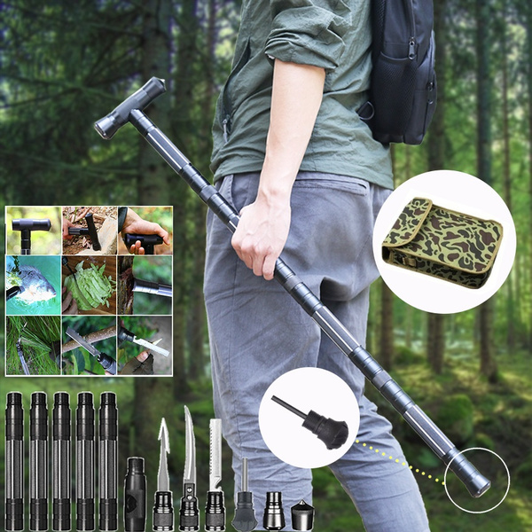 Multi function best sale hiking stick