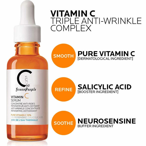 salicylic acid and vitamin c serum