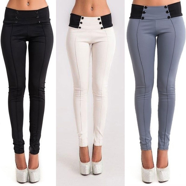 Women's Summer Thin Elastic Tight Leggings Slim Jeans Jeans Candy