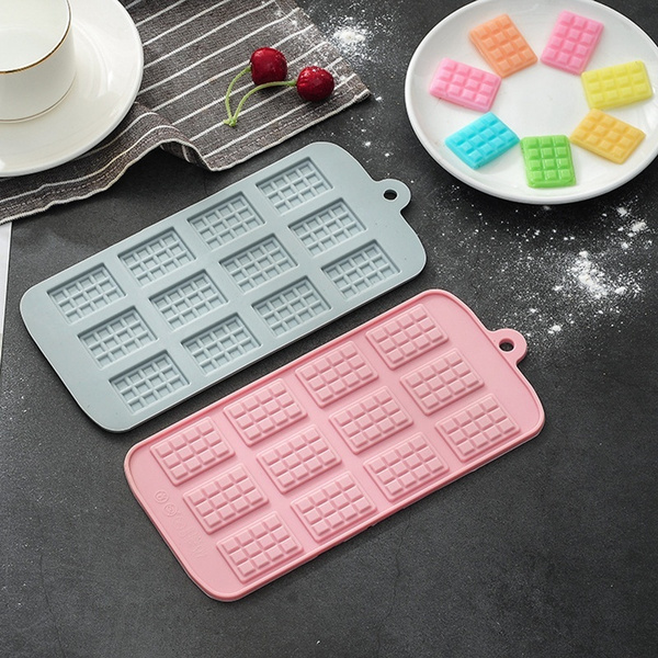 Silicone Ice Cube Mold DIY 3D Ice Maker Box Cake Decor Tool Chocolate Candy  Gummy Baking