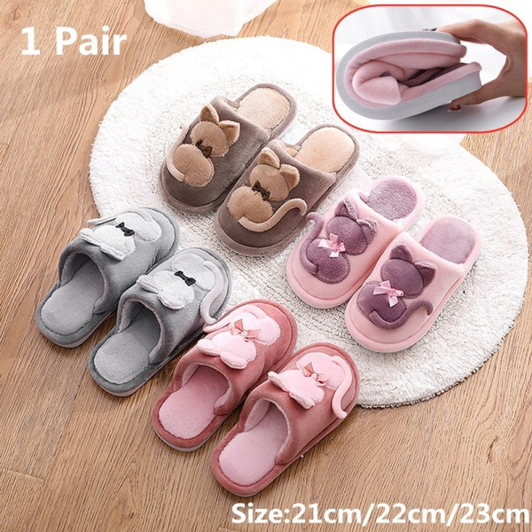 Girls discount cat slippers