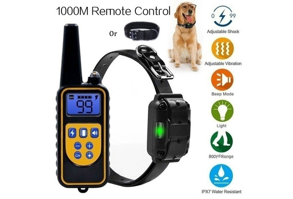 remote control dog leash