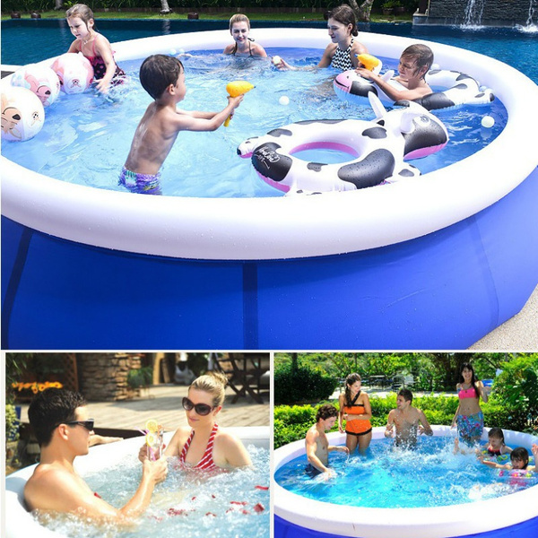 Family inflatable hot sale pool