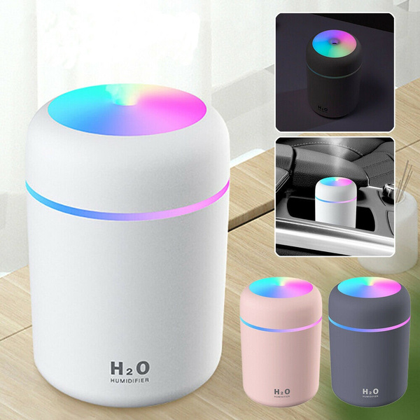 300ML Electric Air Diffuser Aroma Oil Humidifier Night Light Up Difuser Home 