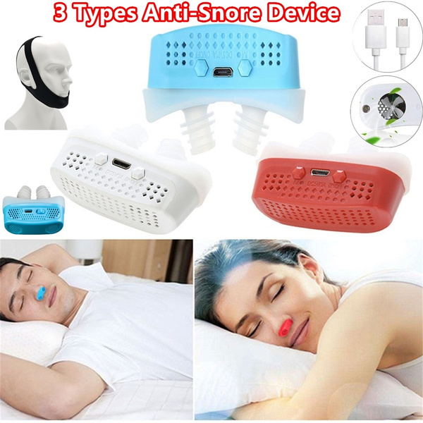 Anti snoring device micro cpap clip