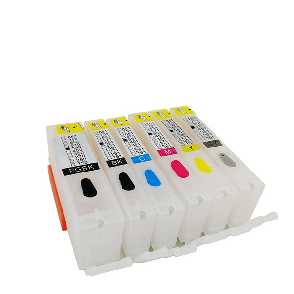 Lot De 10 Cartouches Compatibles Pour Canon PGI550 CLI551 (Avec Puces)