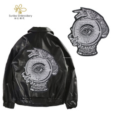 motorcyclejacketbadge, eye, Iron, embroiderypatche