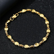 Charm Bracelet, 18k gold, Smykker, gold
