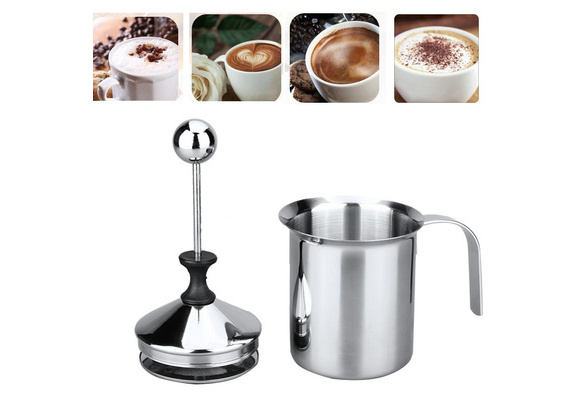Ready Stock !!! 800ml & 400ml Milk Frother Pump/Double Mesh Coffee