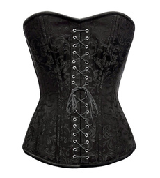corset top, Steel, brocadecorset, Lace