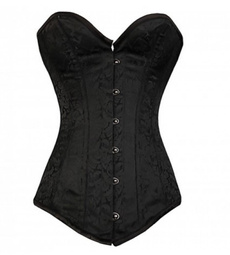 corset top, Black Corset, brocadecorset, Corset Dress